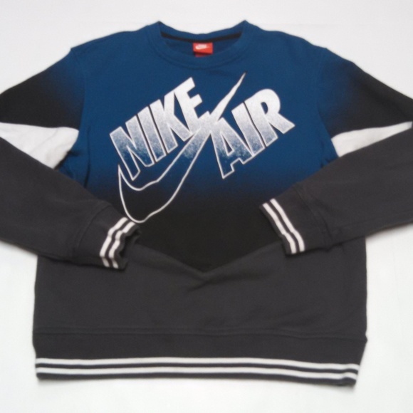 nike air sleeve colour block sweatshirt